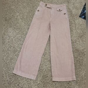 American Eagle Womens Wide Leg Crop Pants Size 0